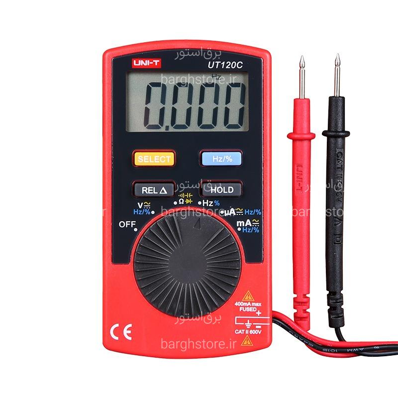 UT120C_1 مولتی متر دیجیتال جیبی یونیتی UNI-T مدل UT120C - Image 1