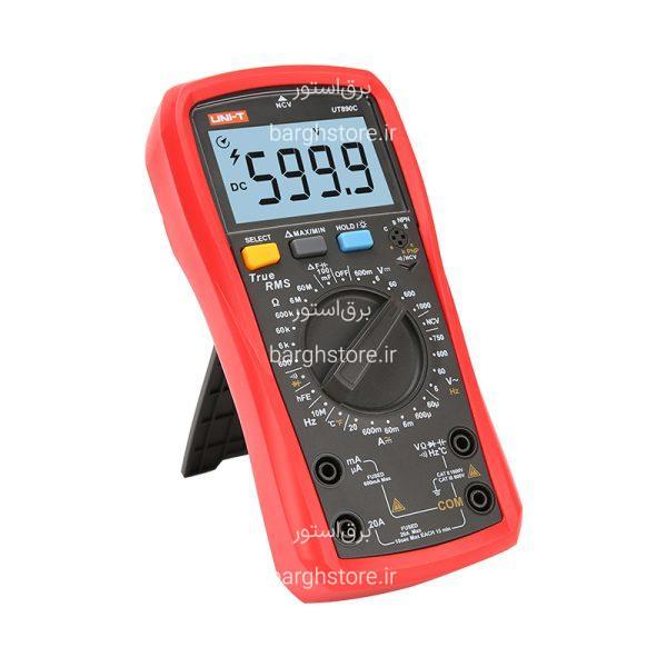 مولتی متر دیجیتال یونیتی UNI-T مدل UT890C Plus - برق استور | فروشگاه اینترنتی لوازم الکتریکی
