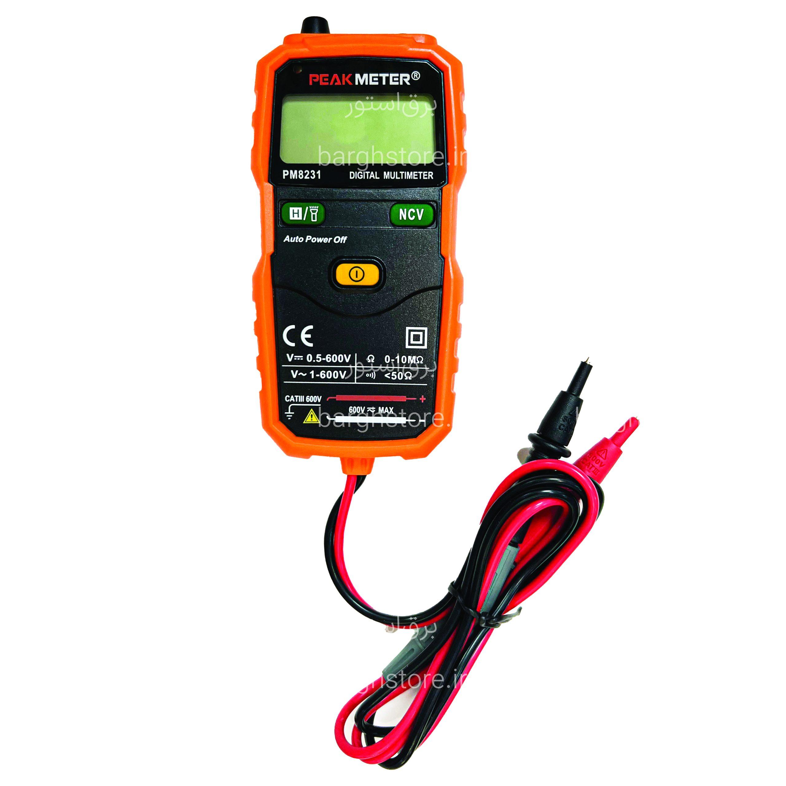 PM8231 - 1 مولتی متر دیجیتال پیک متر PEAKMETER مدل PM8231 - Image 1