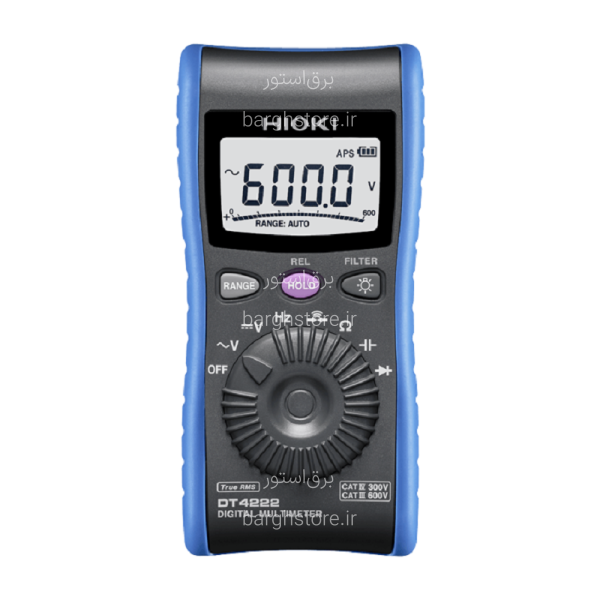 مولتی متر دیجیتال هیوکی HIOKI مدل DT-4222 - برق استور | فروشگاه اینترنتی لوازم الکتریکی