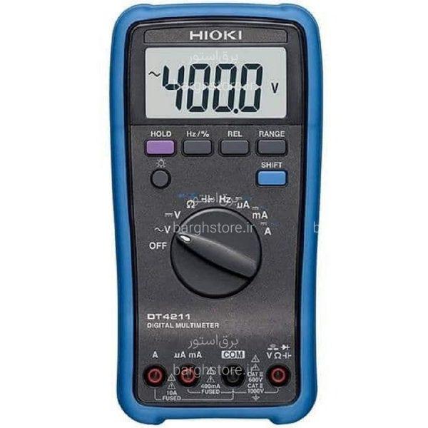 مولتی متر ديجيتال هيوكی HIOKI مدل DT-4211 - برق استور | فروشگاه اینترنتی لوازم الکتریکی