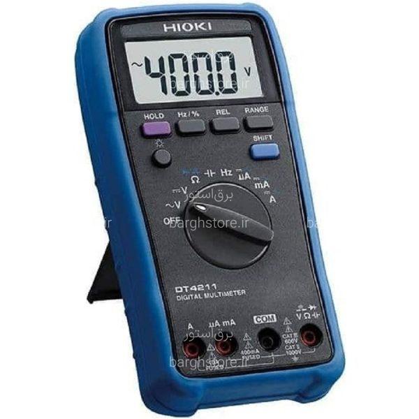 مولتی متر ديجيتال هيوكی HIOKI مدل DT-4211 - برق استور | فروشگاه اینترنتی لوازم الکتریکی