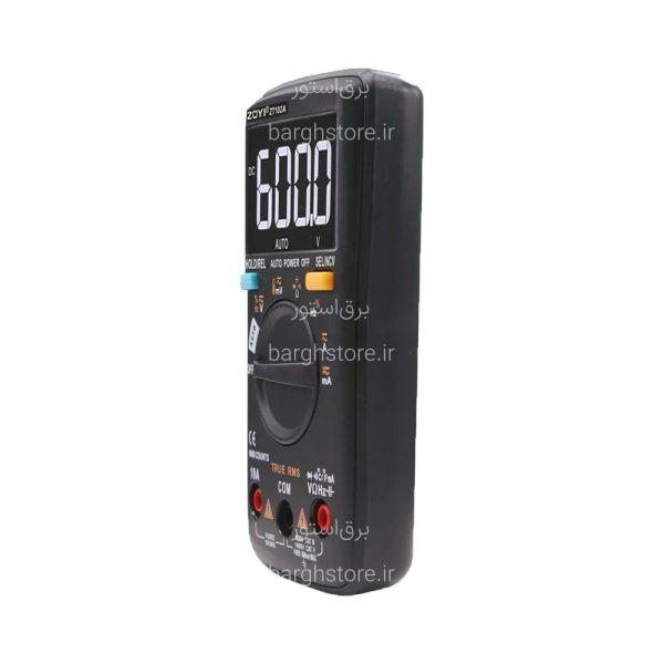 مولتی متر دیجیتال زویی ZOYI مدل ZT-102A - برق استور | فروشگاه اینترنتی لوازم الکتریکی