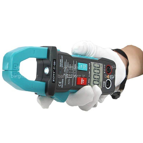 آمپرمتر کلمپی زویی ZOYI مدل ZT-QB1 - برق استور | فروشگاه اینترنتی لوازم الکتریکی