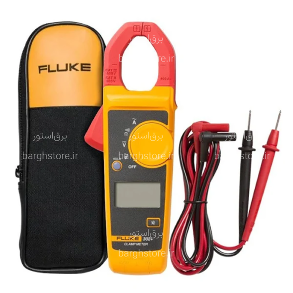 آمپرمتر کلمپی فلوک FLUKE مدل 302Plus - برق استور | فروشگاه اینترنتی لوازم الکتریکی