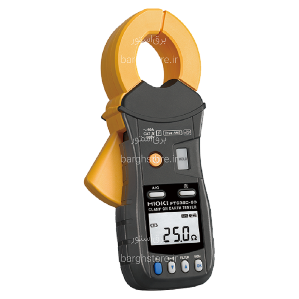 ارت سنج ديجيتال کلمپی هیوکی HIOKI مدل FT6380-50 - برق استور | فروشگاه اینترنتی لوازم الکتریکی