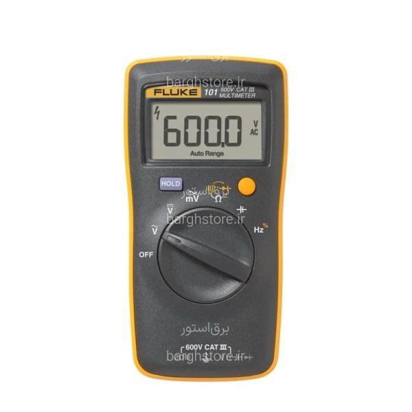 مولتی متر دیجیتال فلوک FLUKE مدل 101 - برق استور | فروشگاه اینترنتی لوازم الکتریکی