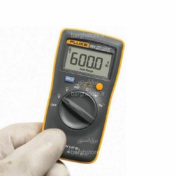 مولتی متر دیجیتال فلوک FLUKE مدل 101 - برق استور | فروشگاه اینترنتی لوازم الکتریکی
