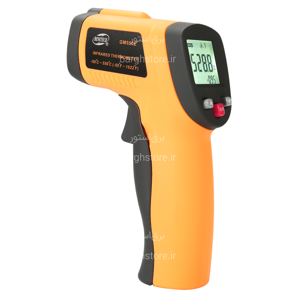 ترمومتر ليزري بنتک BENETECH مدل GM550E - برق استور | فروشگاه اینترنتی لوازم الکتریکی