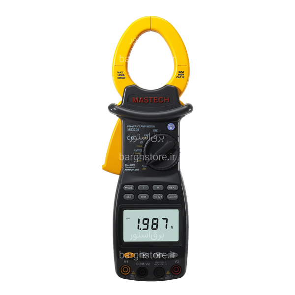 وات متر (پاورمتر) کلمپی مستک MASTECH مدل MS2205 - برق استور | فروشگاه اینترنتی لوازم الکتریکی