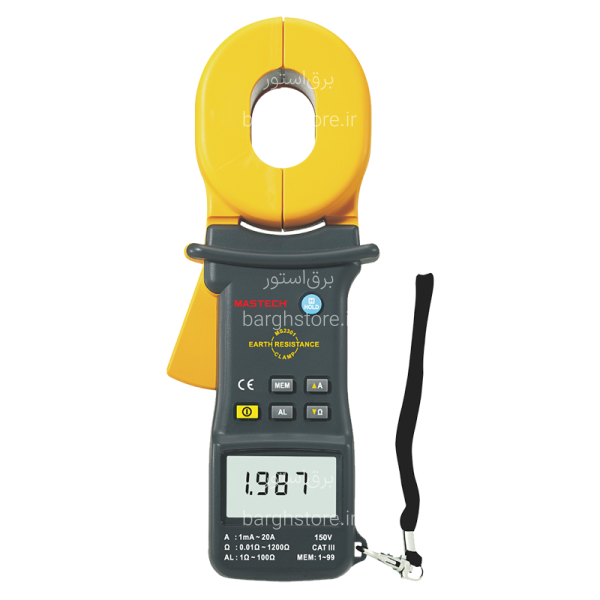 ارت سنج ديجيتال کلمپی مستک MASTECH مدل MS2301 - برق استور | فروشگاه اینترنتی لوازم الکتریکی